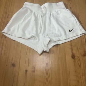 Nike Women's Athletic White Shorts